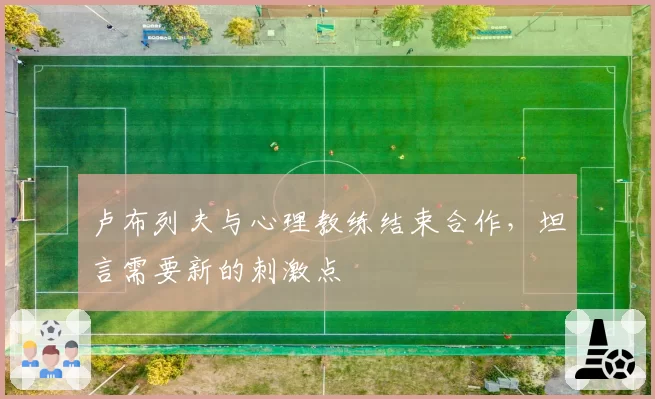 卢布列夫与心理教练结束合作,坦言需要新的刺激点