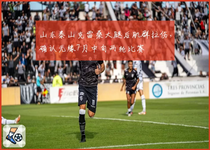 山东泰山克雷桑大腿后肌群拉伤，确认无缘7月中旬两轮比赛
