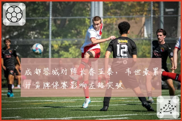 成都蓉城对阵长春亚泰，韦世豪累计黄牌停赛影响左路突破